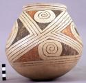 Jar, decorated ware