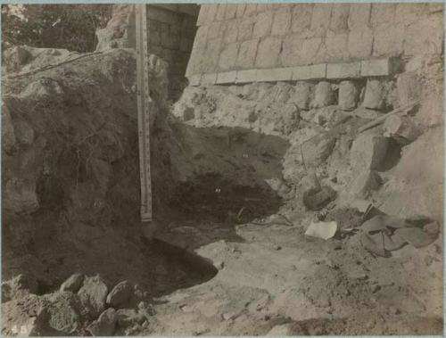 Mound No. 6, ninth day of excavation