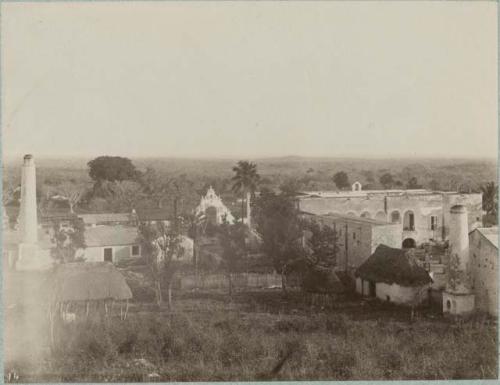 Hacienda of Uxmal, looking North East