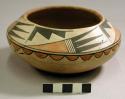 Pottery bowl (mended)