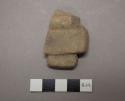 Pottery throne fragment.