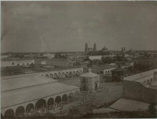 Merida, general view from the castle