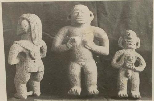 Carved stone figurines