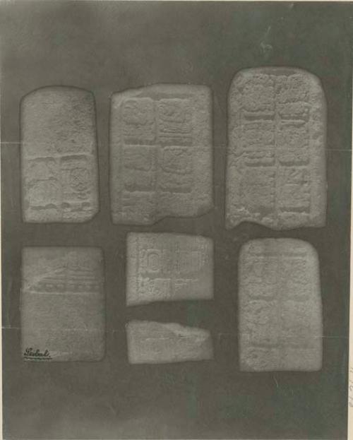 Fragment of Stelas 12, 13, 14, and 15