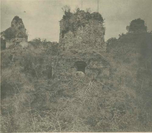 The second, third and fourth temples facing east