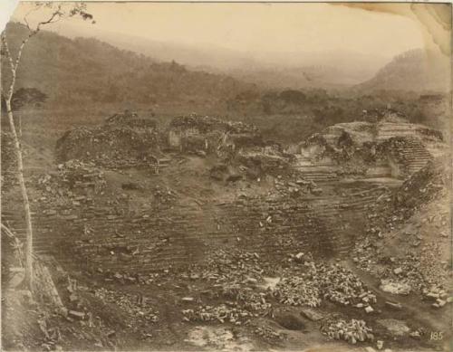 Mounds 20, 21, 21A and 22, general view