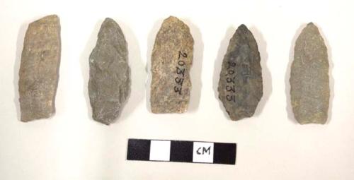 Rude stone knives