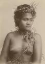 Samoan woman, posed portrait