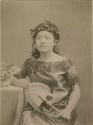 Samoan woman, formal portrait