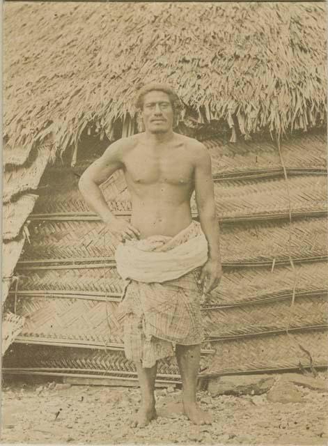 Mauga, a high chief