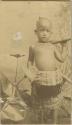 Young Samoan girl, studio portrait