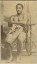 Samoan man, studio portrait