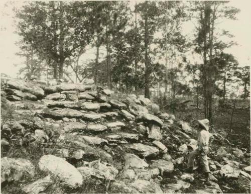 Stairway No. 1 - steps on eastern side of southern terrace after reconstruction