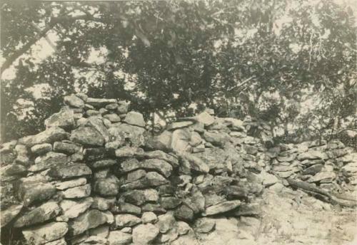 Great Wall - transverse wall built along the eastern divide