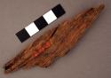 Piece of ironwood. l: 10.6 cm.