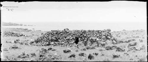 Ruins of stone house