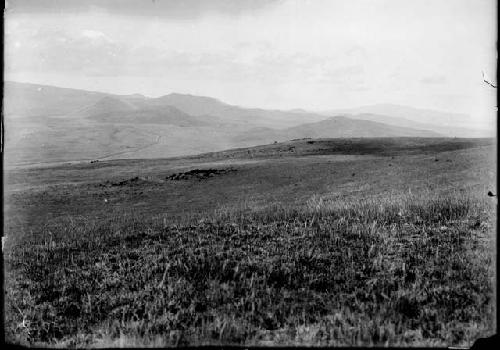 Southern slope of Easter Island