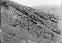 Quarries on face of southern rim of Rano Raraka