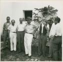 Alfred Tozzer with Carnegie Institution team at Copan, Honduras