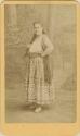 Studio portrait of Mexican woman