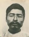 Frontal facial portrait of a Cuicatec man