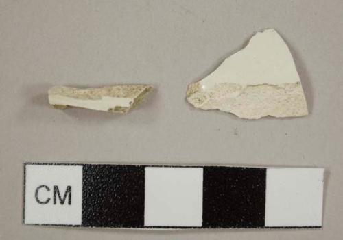 Whiteware sherds