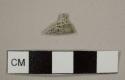 Burned creamware sherd