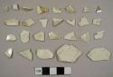 Creamware sherds