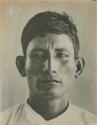 Frontal facial portrait of a Zapotec man