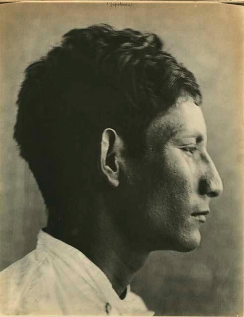 Profile portrait of a Zapotec man