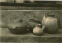 Group of pots