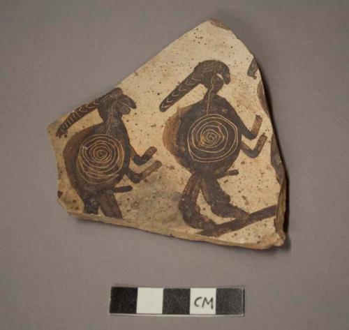 Zoomorphic potsherd