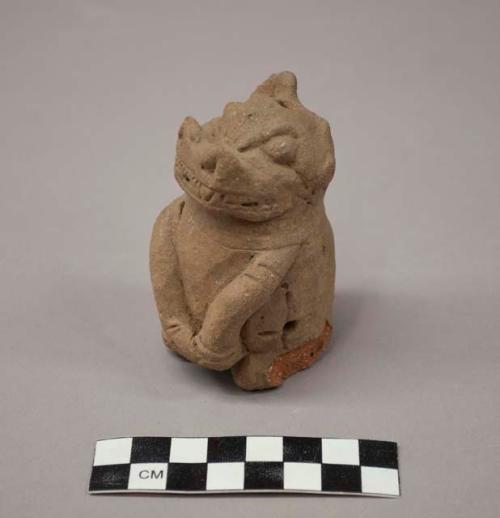 Pottery animal figure