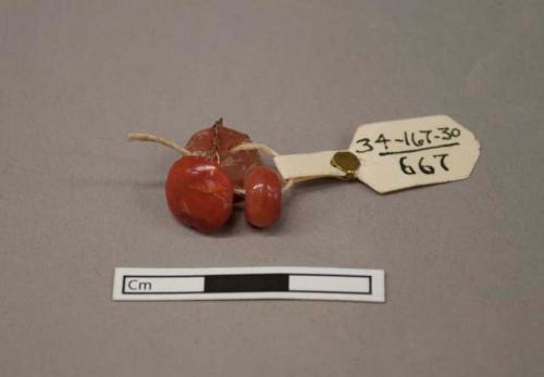 Carnelian beads