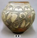 Pottery vessel--"rainbird design"