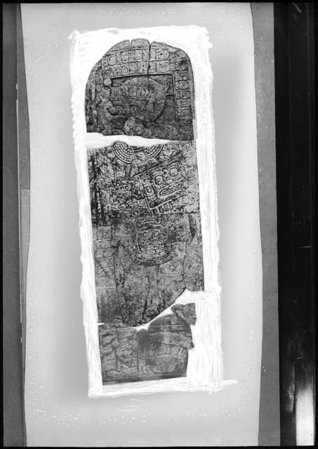 Stela 2 from Aguateca , photograph