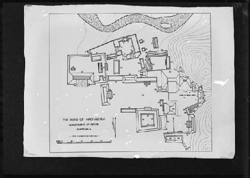 Site map of Machaquila