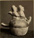 Moche pot with human effigies