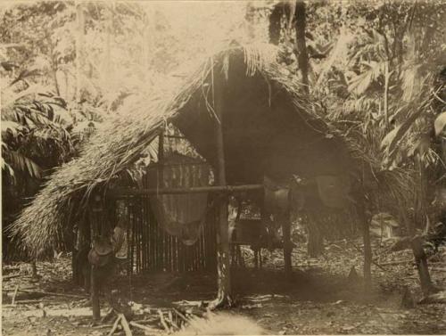 Camp at ruins, east of Uloa River