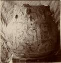Painted burial vase