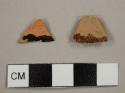 Lead-glazed red earthenware sherds