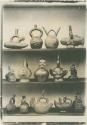 Collection of pottery vessels