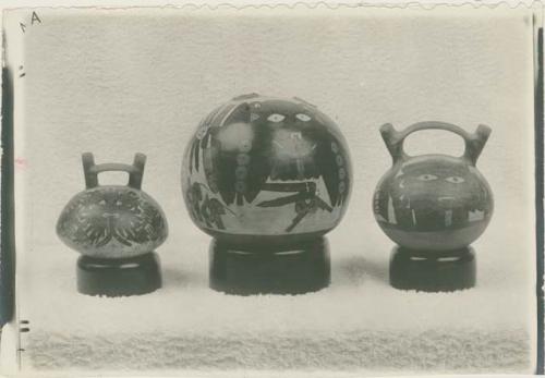 Collection of pottery vessels