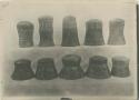 Collection of pottery vessels