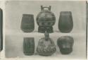 Collection of pottery vessels