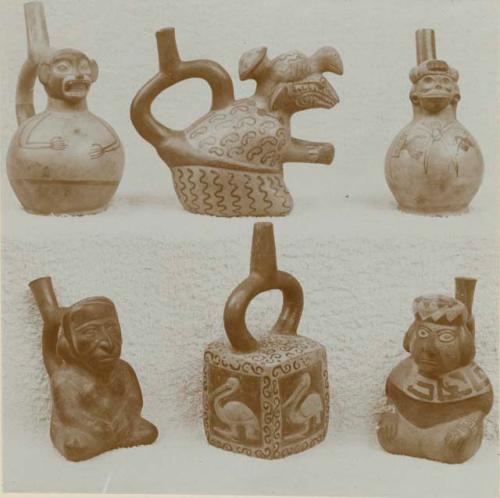 Moche and stirrup spout vessels