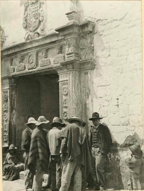 Old Spanish doorway