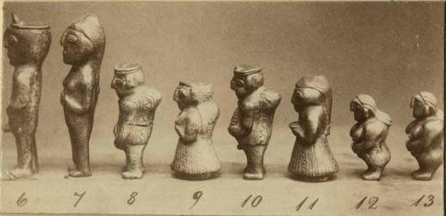 Silver figurines