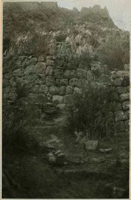 Fortified Hill, entrance