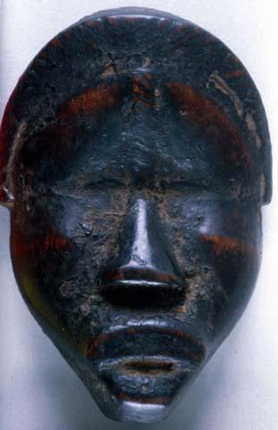 Wooden mask.